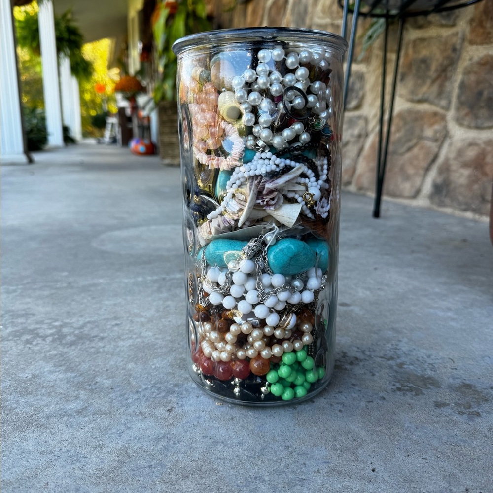 Mystery jewelry jar